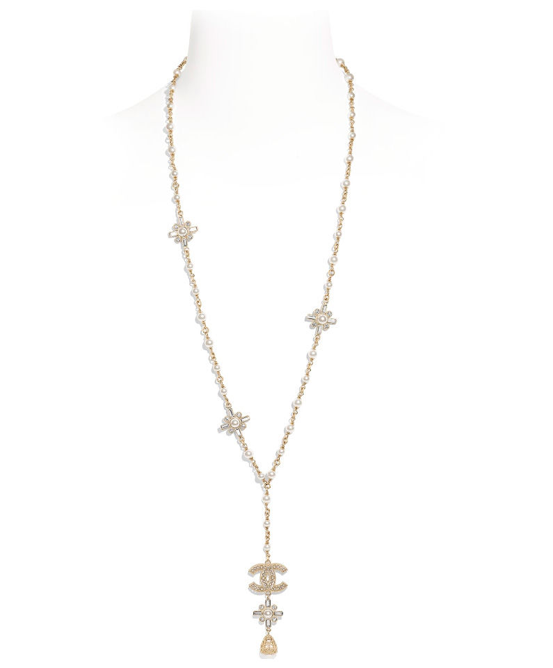 Chanel Necklace AB1428 Golden